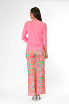 V-Neck Solid Top Candy