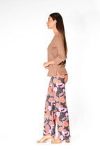 V-Neck Solid Top Taupe