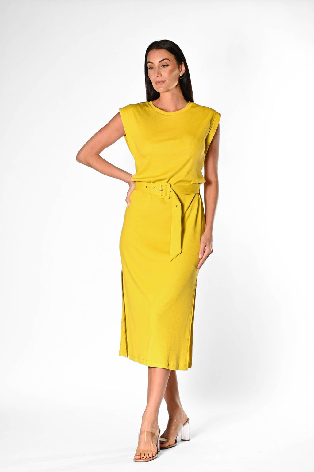 Moira Dress Okra