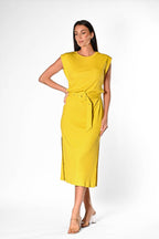 Moira Dress Okra