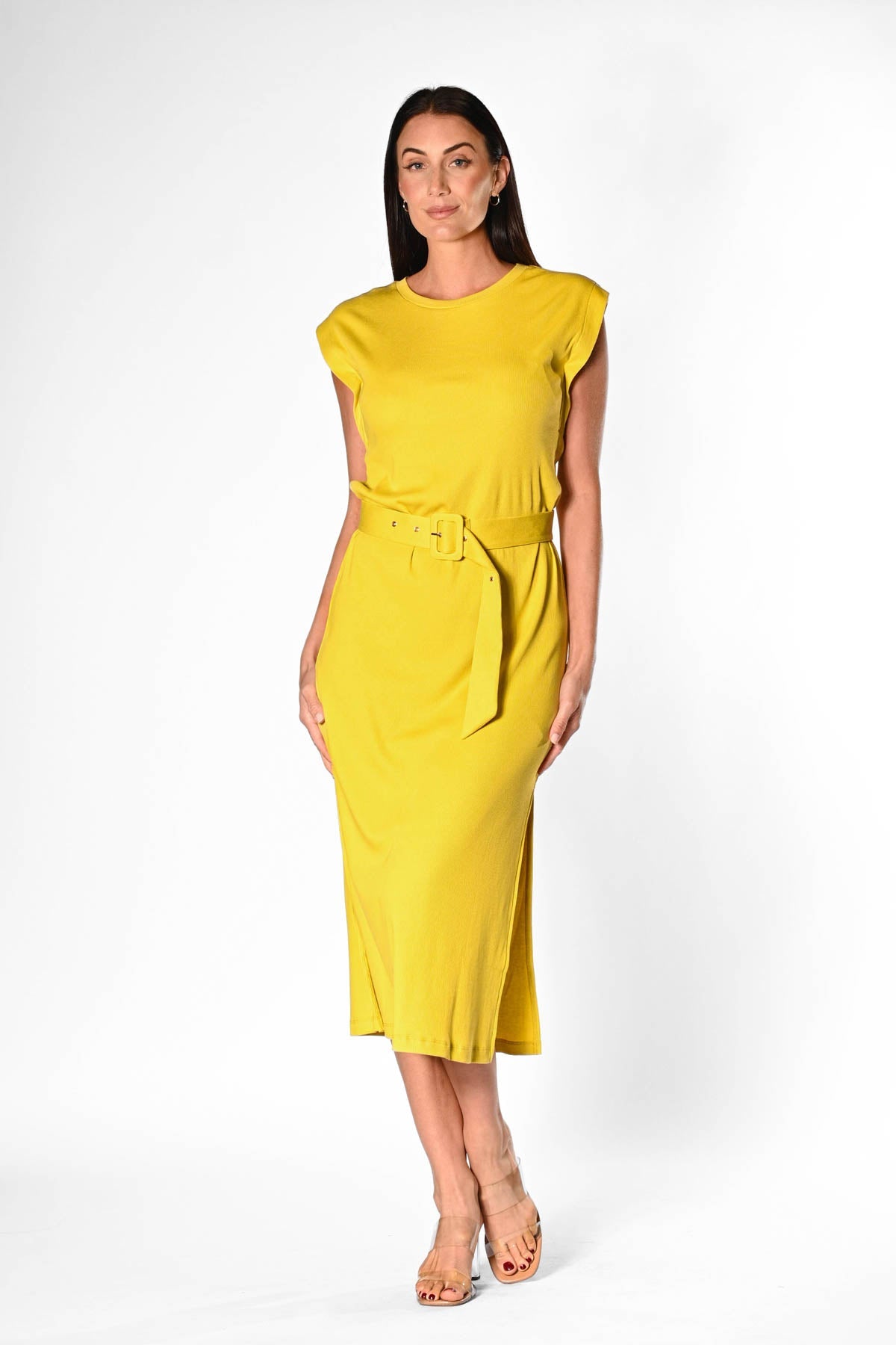 Moira Dress Okra