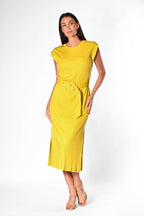 Moira Dress Okra