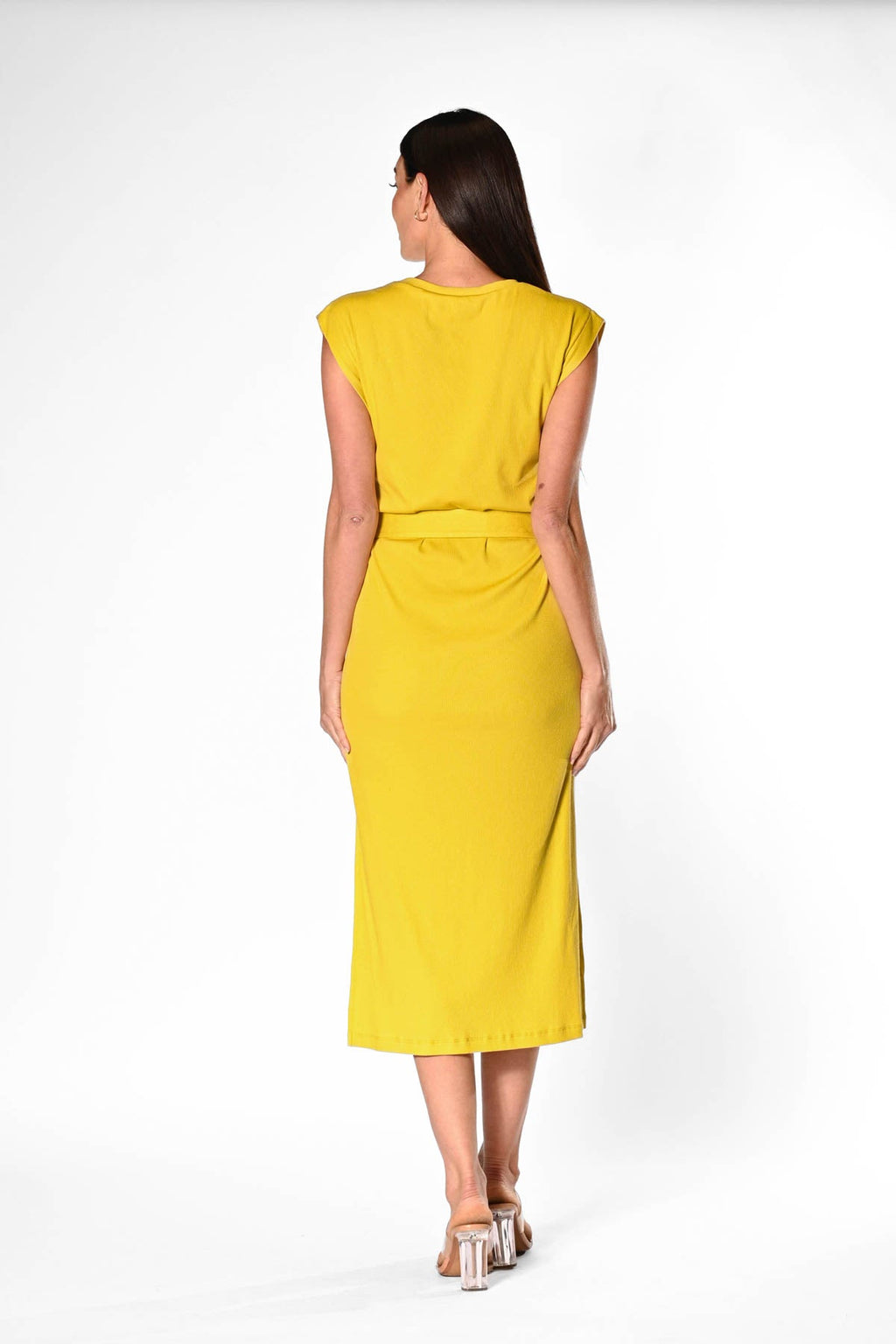 Moira Dress Okra