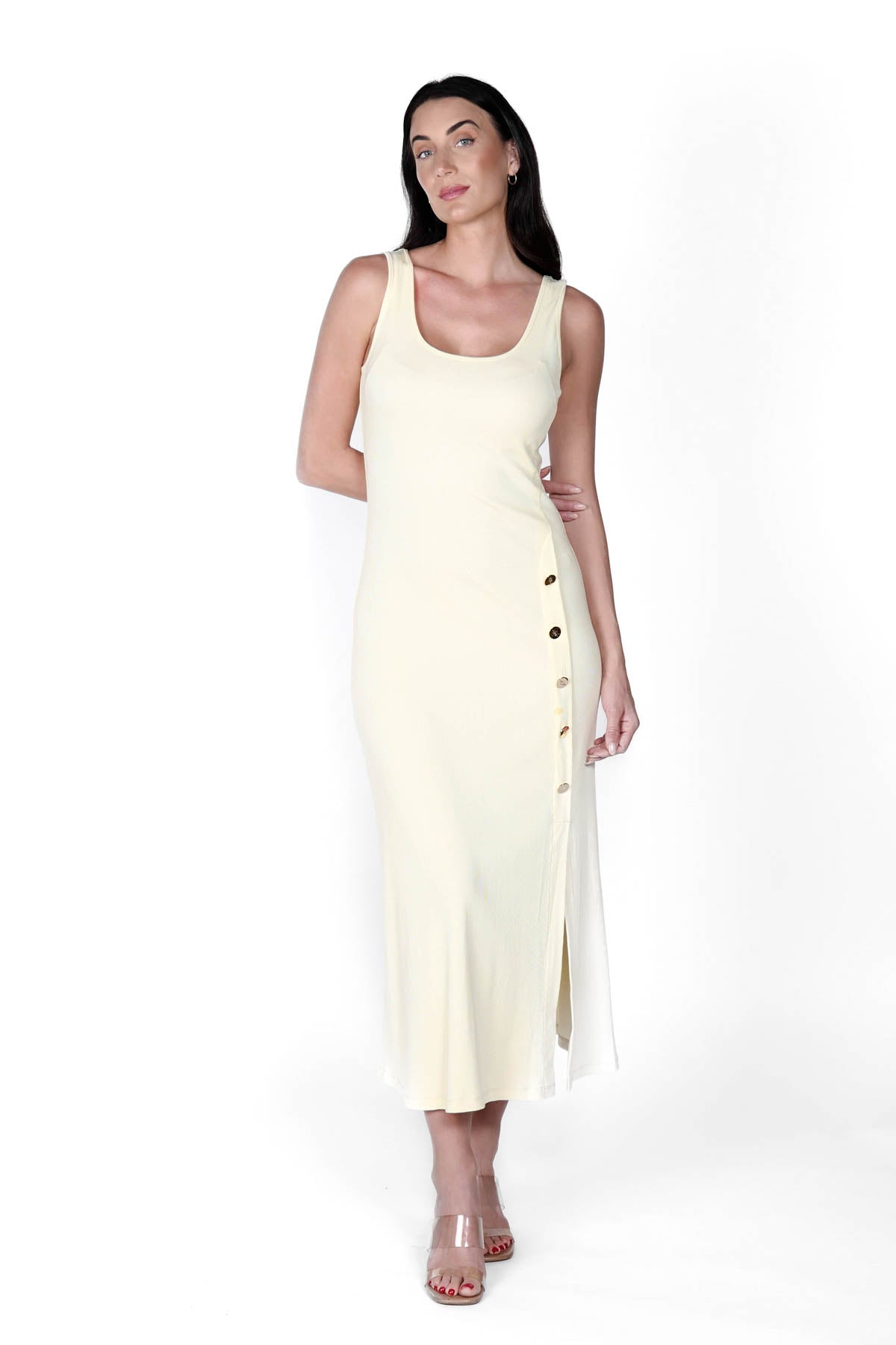Keystone Dress Vanilla