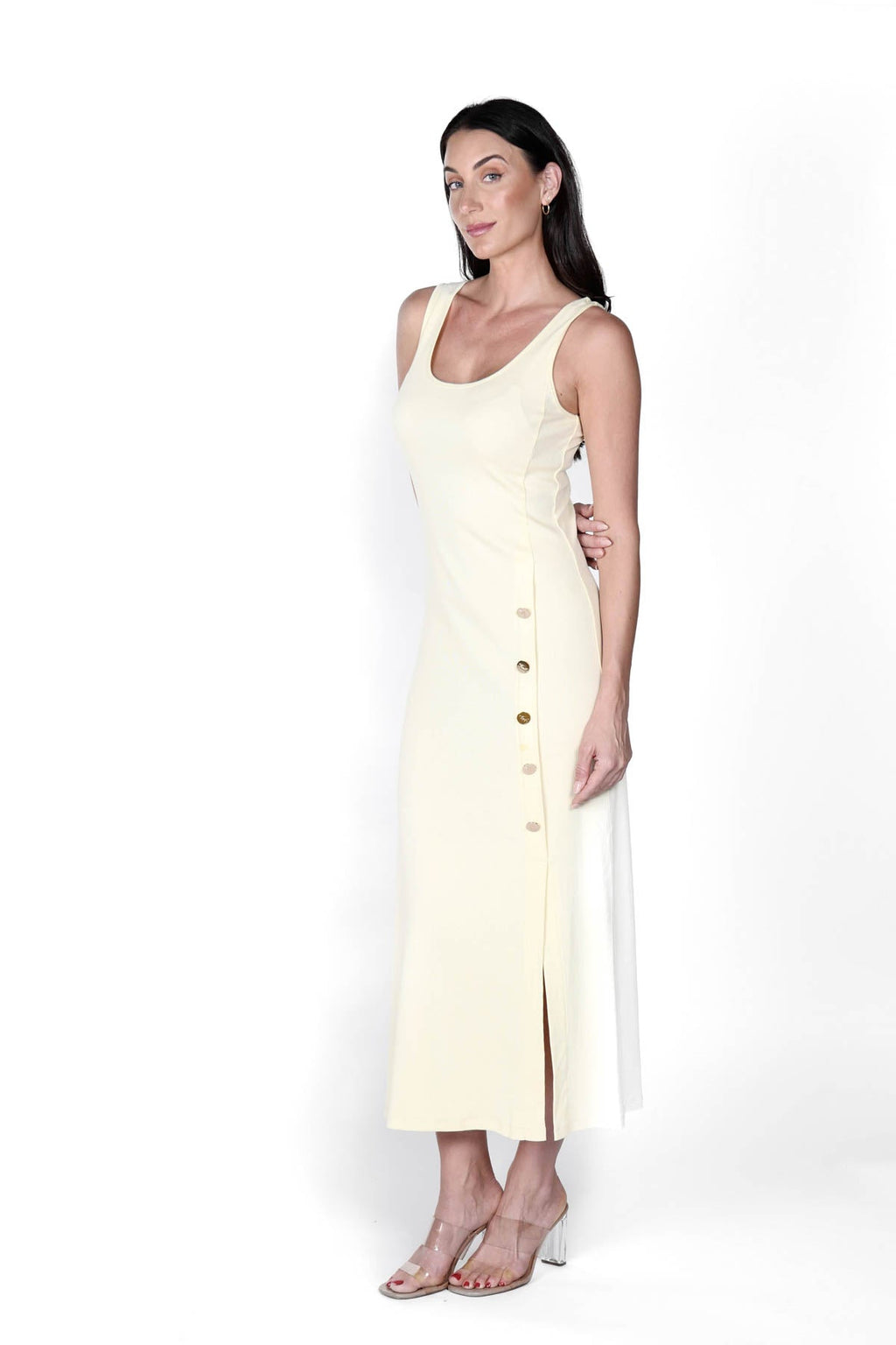 Keystone Dress Vanilla