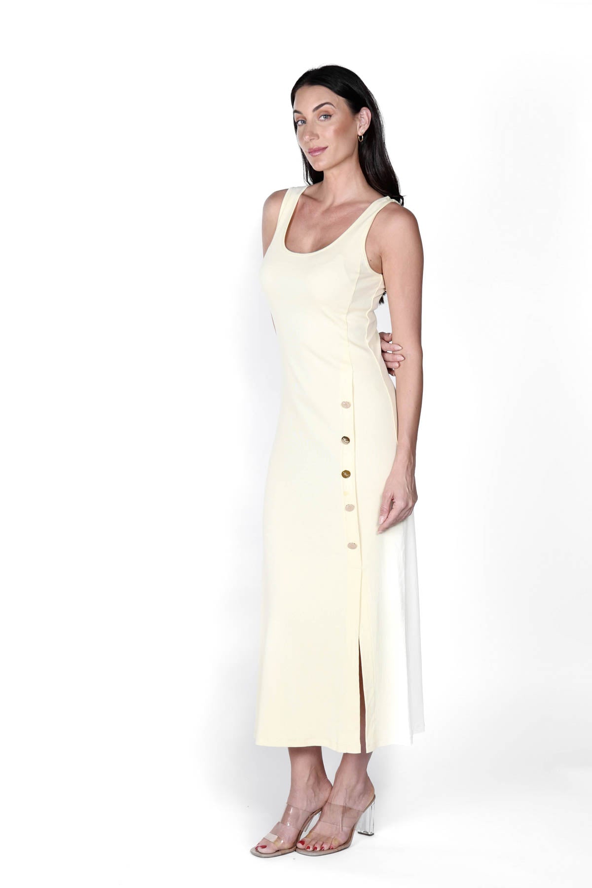 Keystone Dress Vanilla