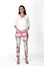 Monterey Pants Etched Fuschia