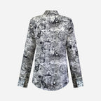 Checkered Shirt Etching Grey