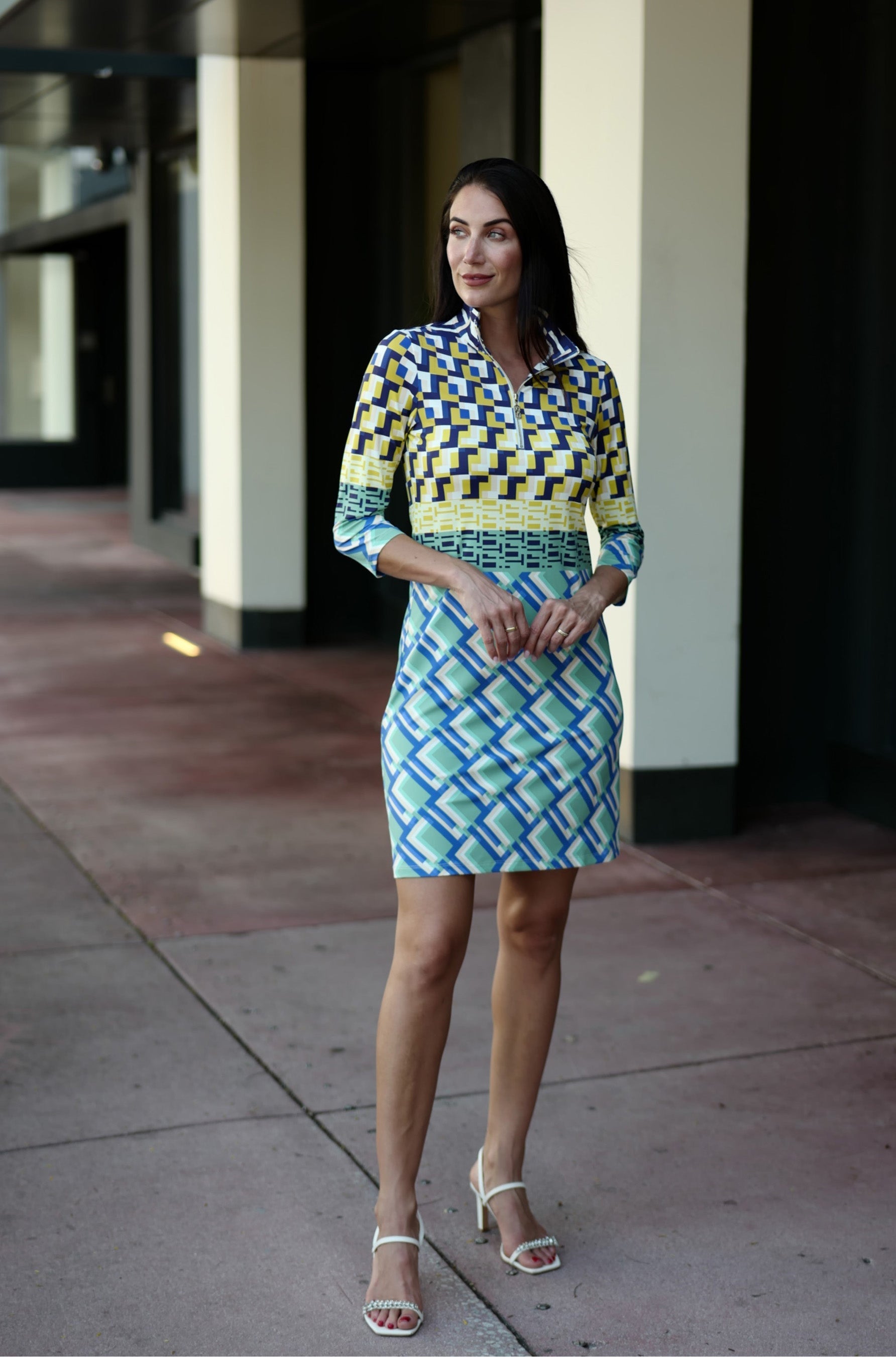 Pebble Beach Dress Damier