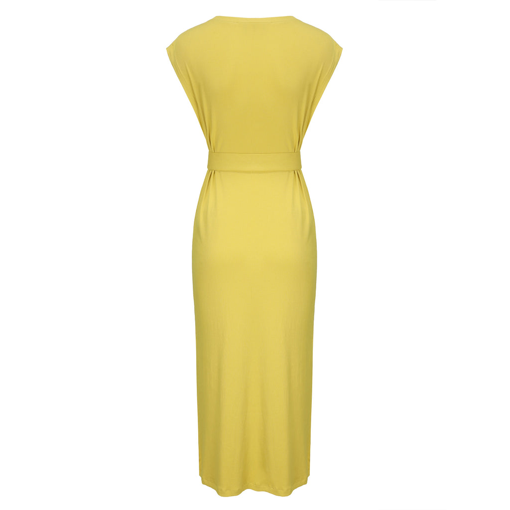 Moira Dress Okra