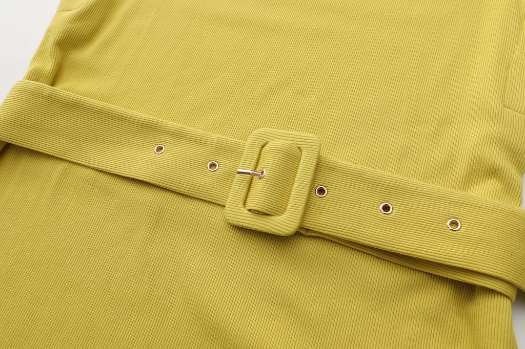 Moira Dress Okra
