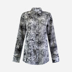 Checkered Shirt Etching Grey