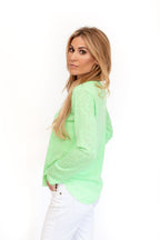 Nilly Nelly Top Lime