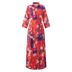 Marrakech Dress Cherry Flowers