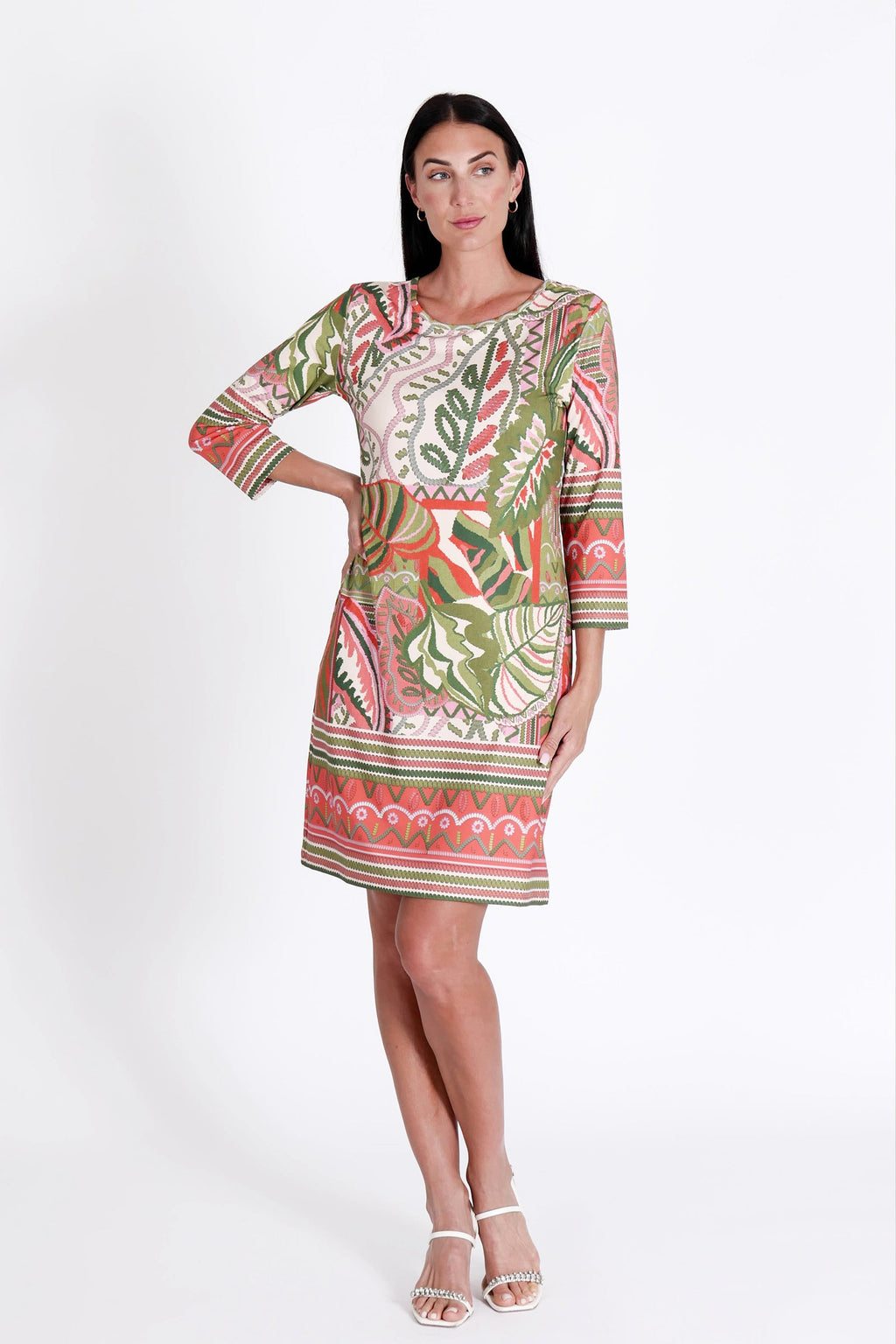 Daphne Dress Fragrant Jungle