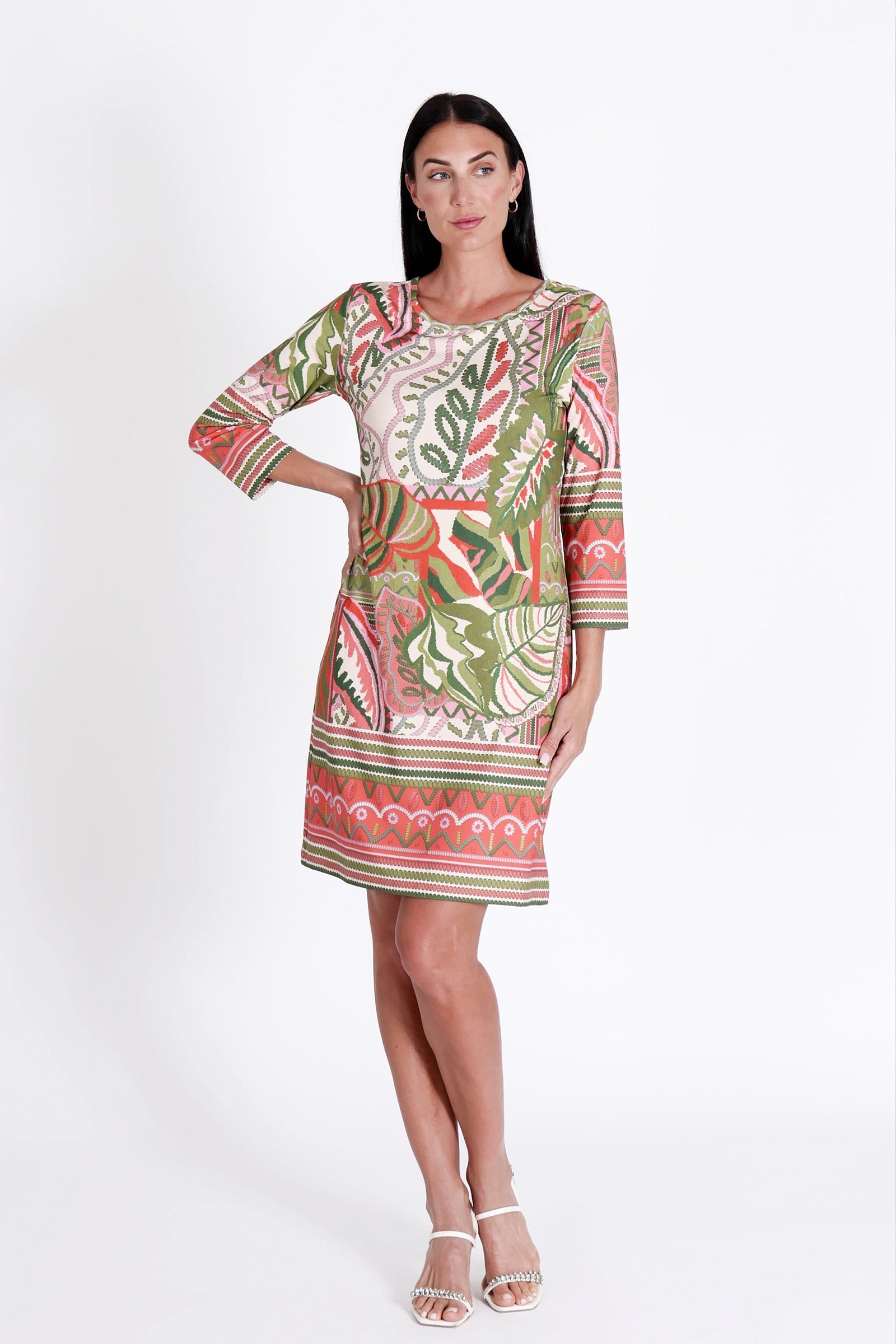 Daphne Dress Fragrant Jungle