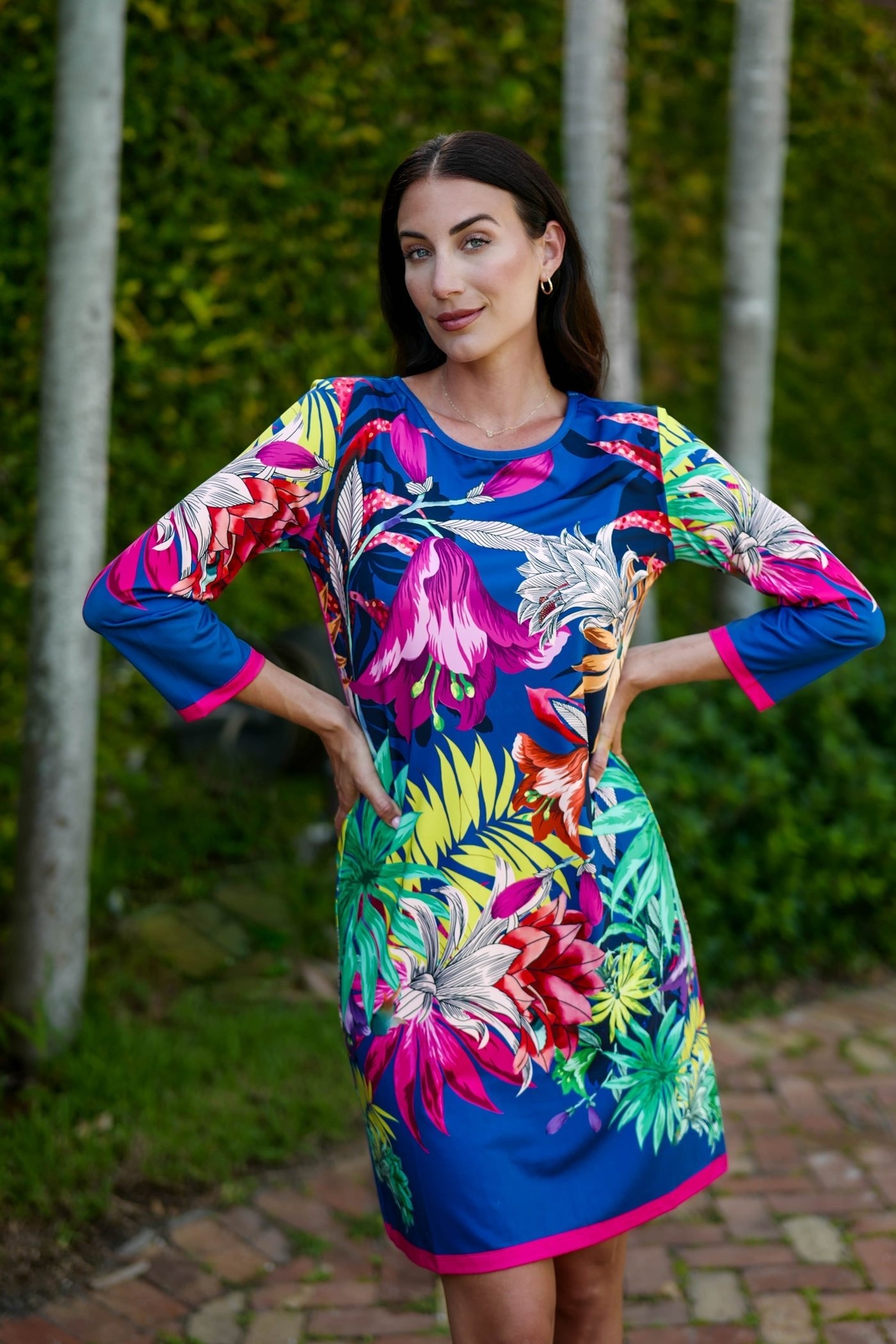 Daphne Dress Pacific Island