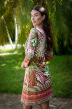 Daphne Dress Fragrant Jungle