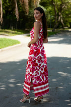 Spaghetti Dress Sangria