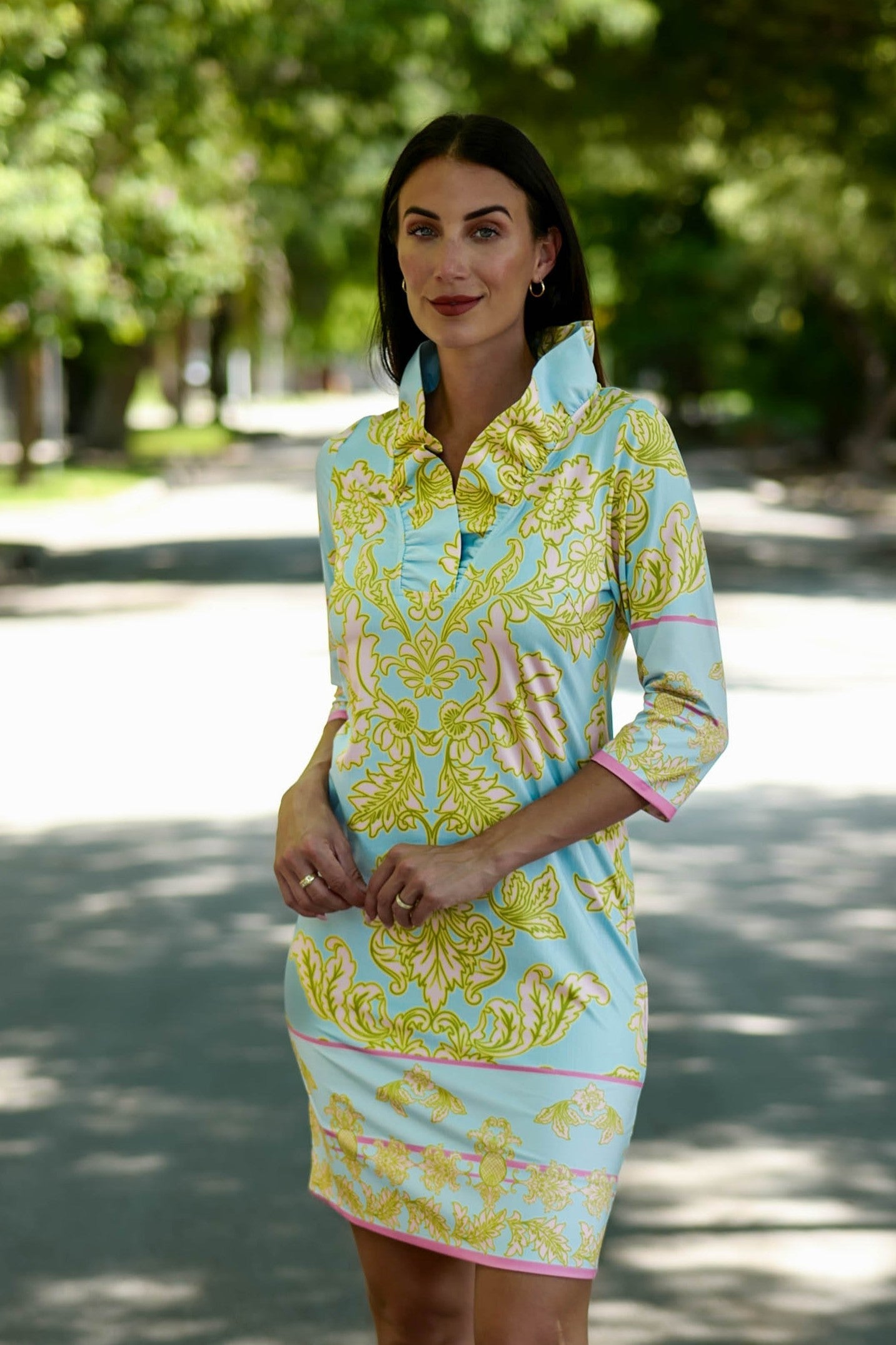 Alizah Dress Knighthood Sky