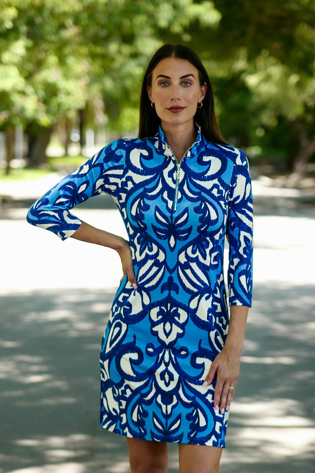 Pebble Beach Dress Madrigal Blue