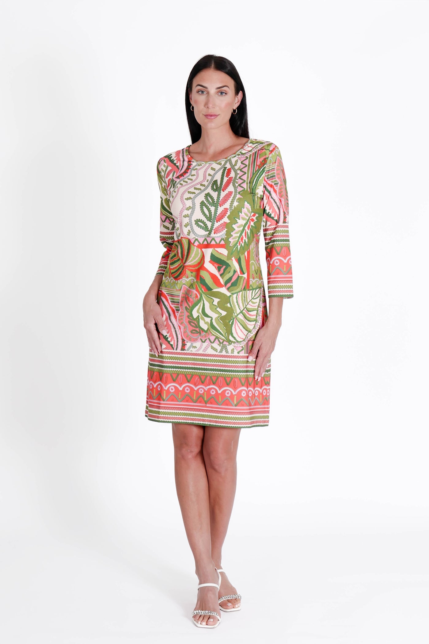 Daphne Dress Fragrant Jungle