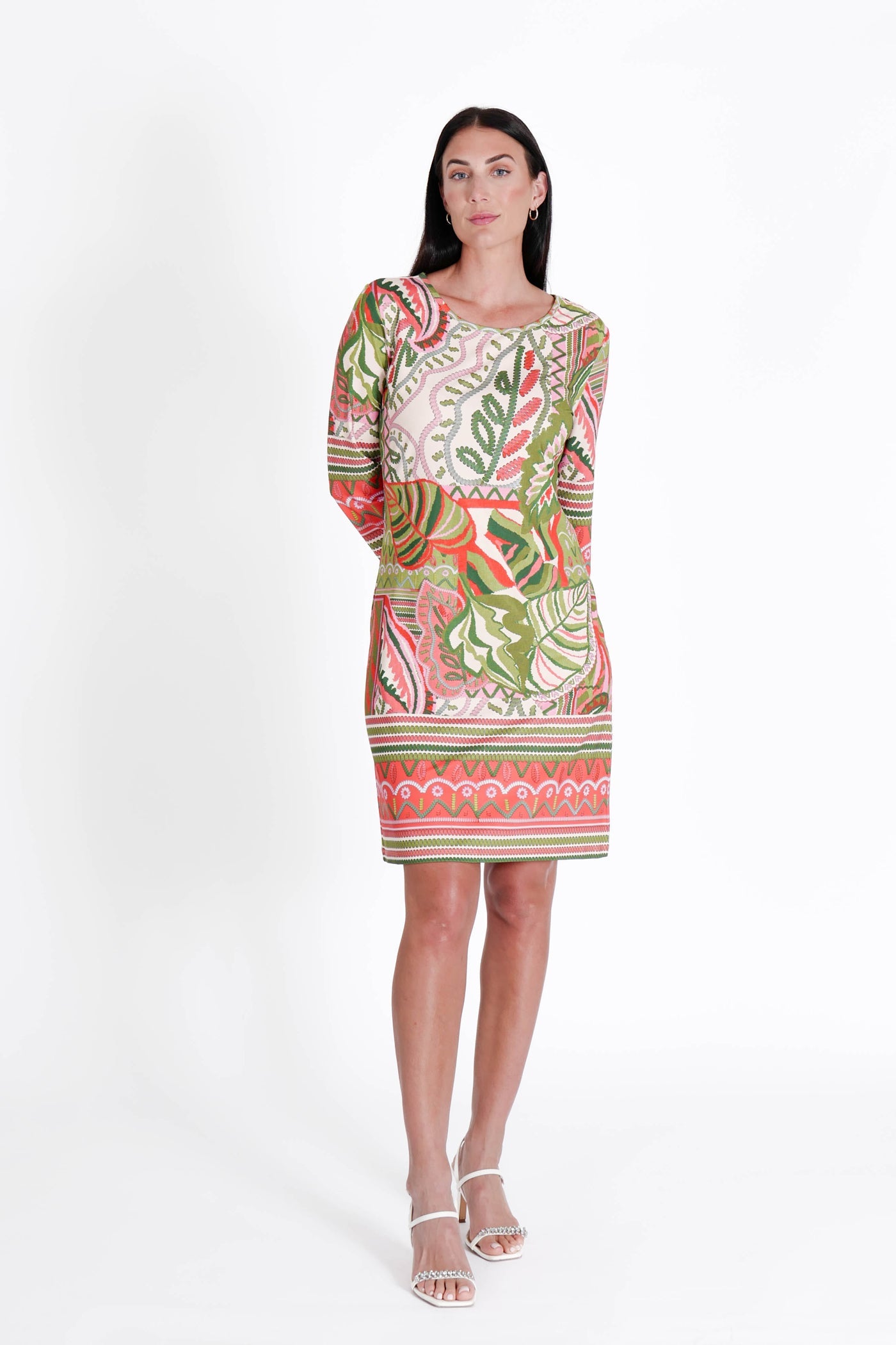 Daphne Dress Fragrant Jungle