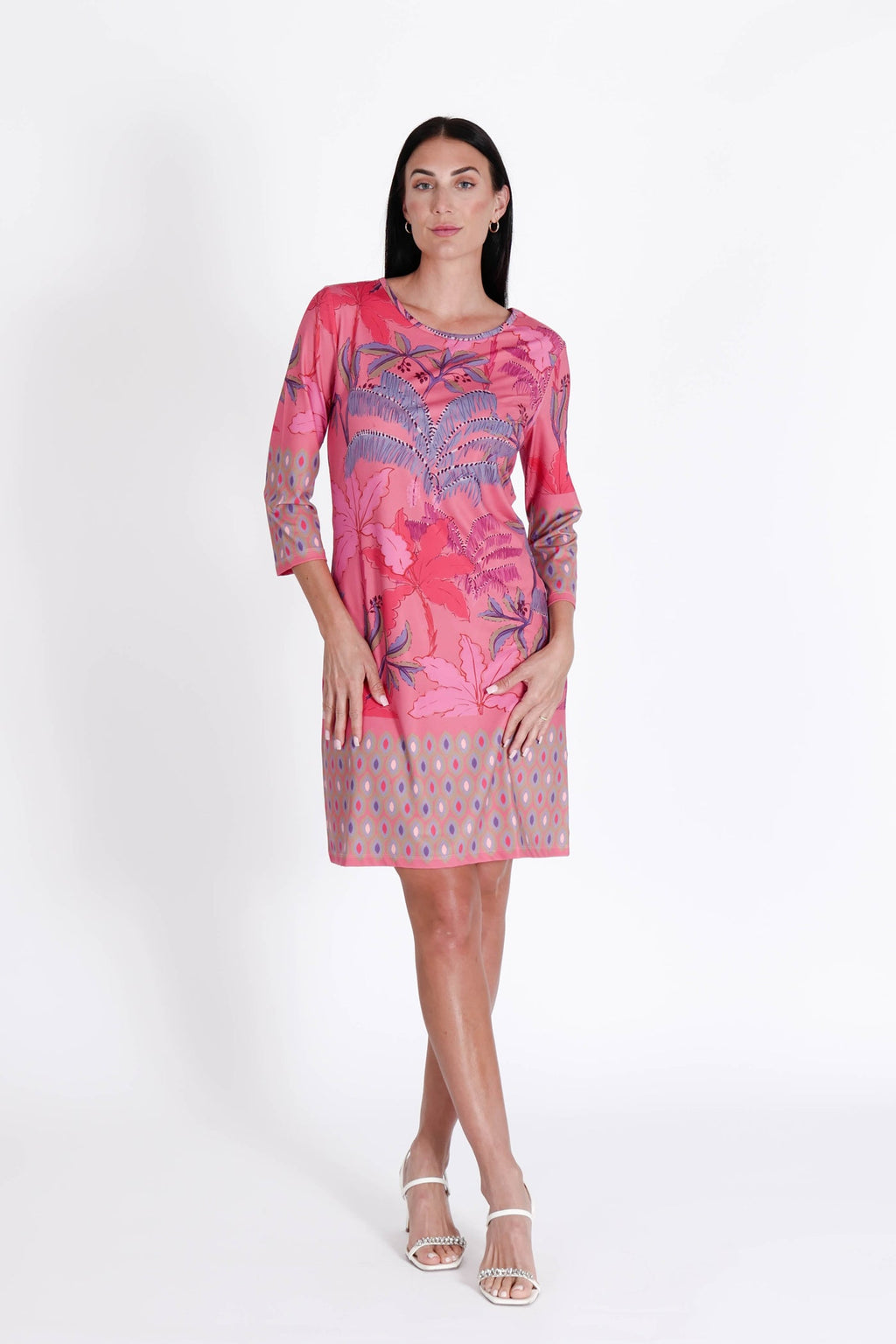 Daphne Dress Red Oasis