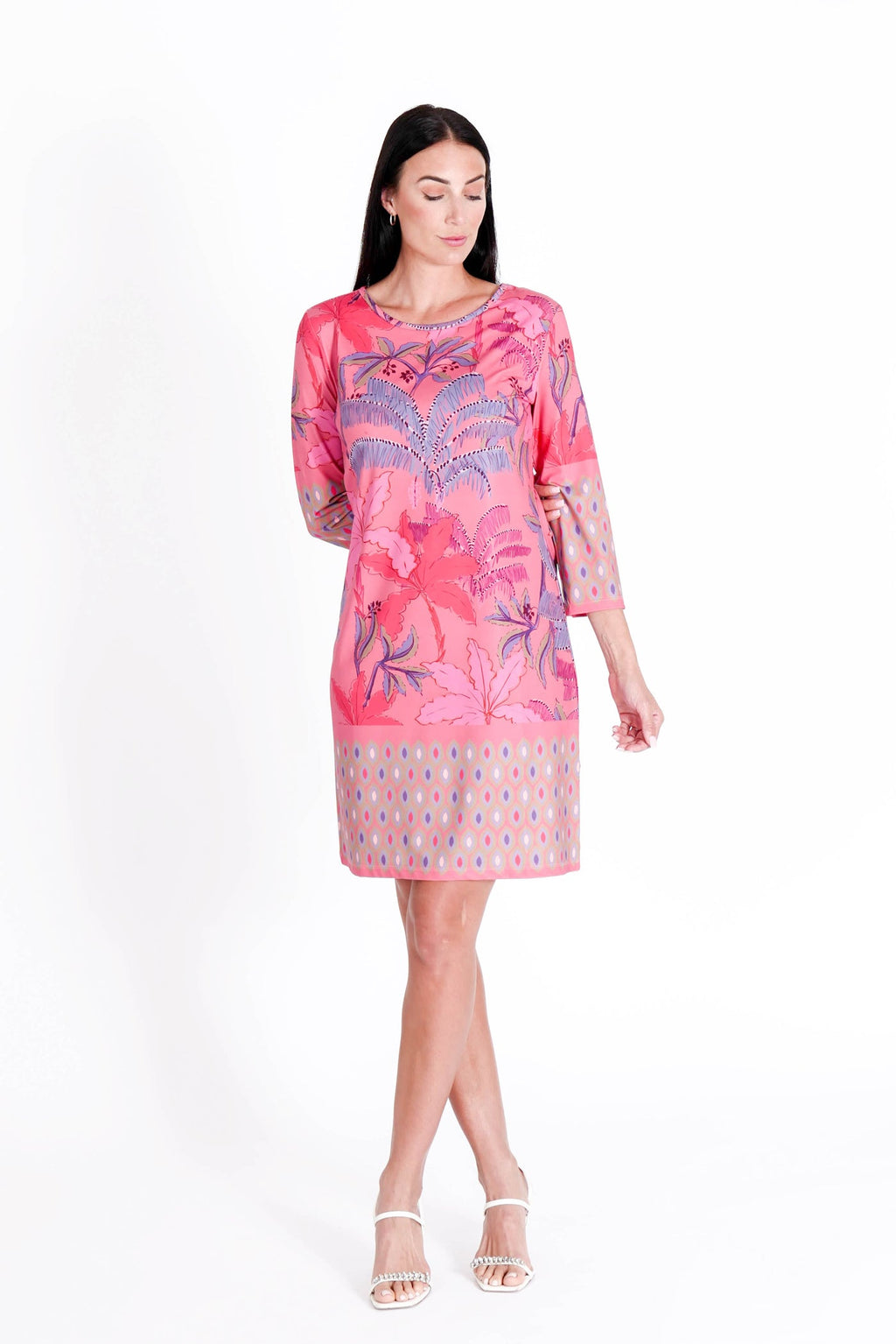 Daphne Dress Red Oasis