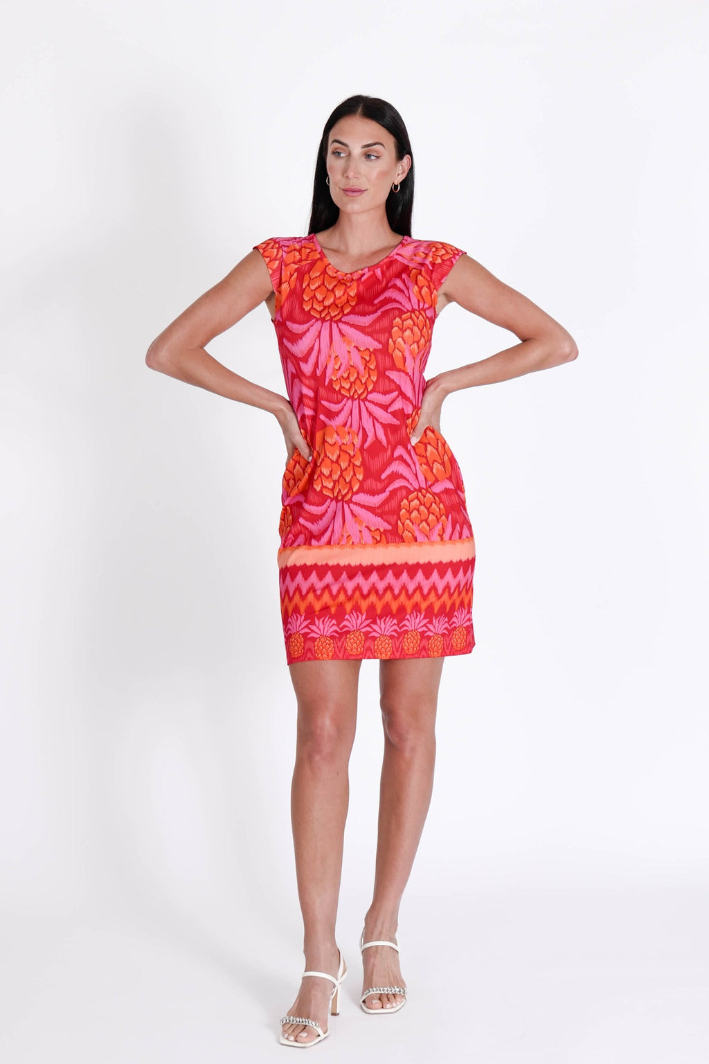 Lily Dress Hawaiian Red