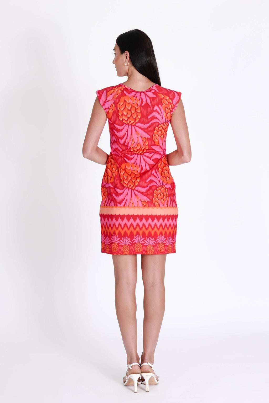 Lily Dress Hawaiian Red