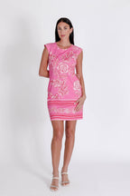 Lily Dress Ditsy Pink