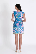 Lily Dress Flowers in the Blue