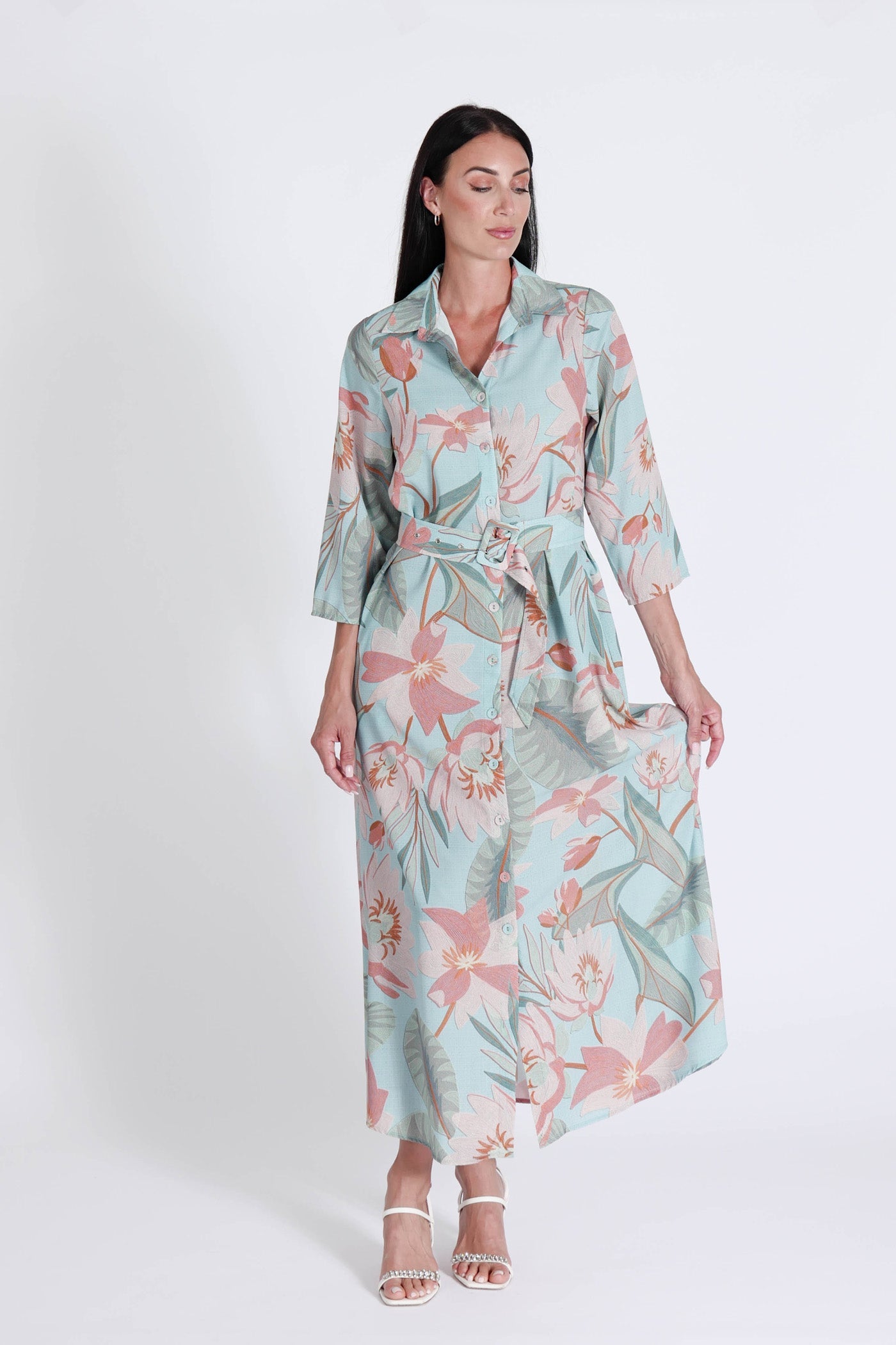 Marrakech Dress Rain Garden