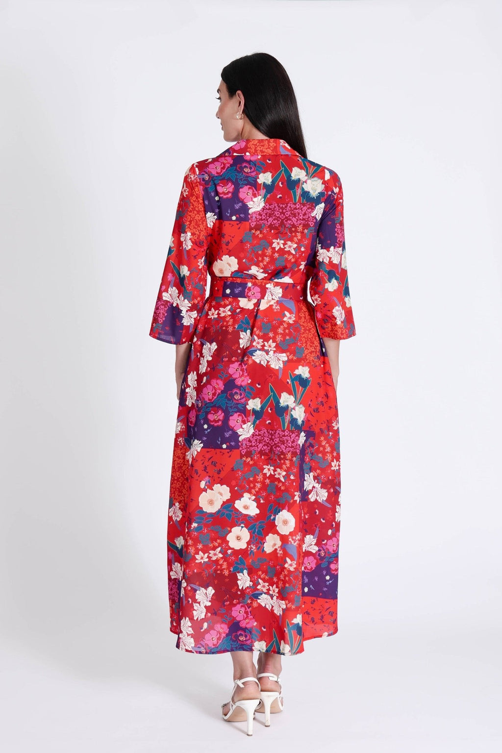 Marrakech Dress Cherry Flowers