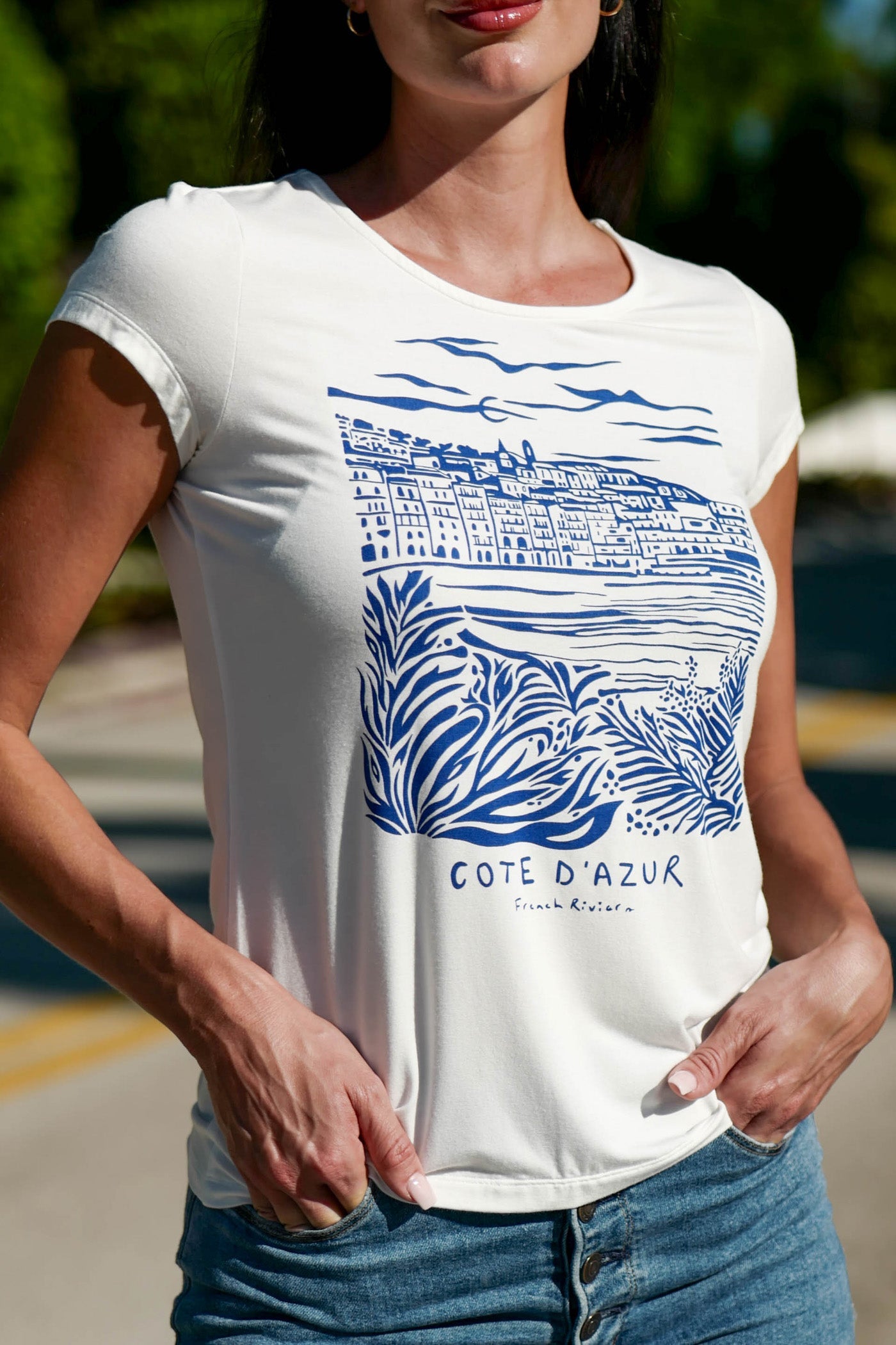 Cote D'Azur T-Shirt Print #3