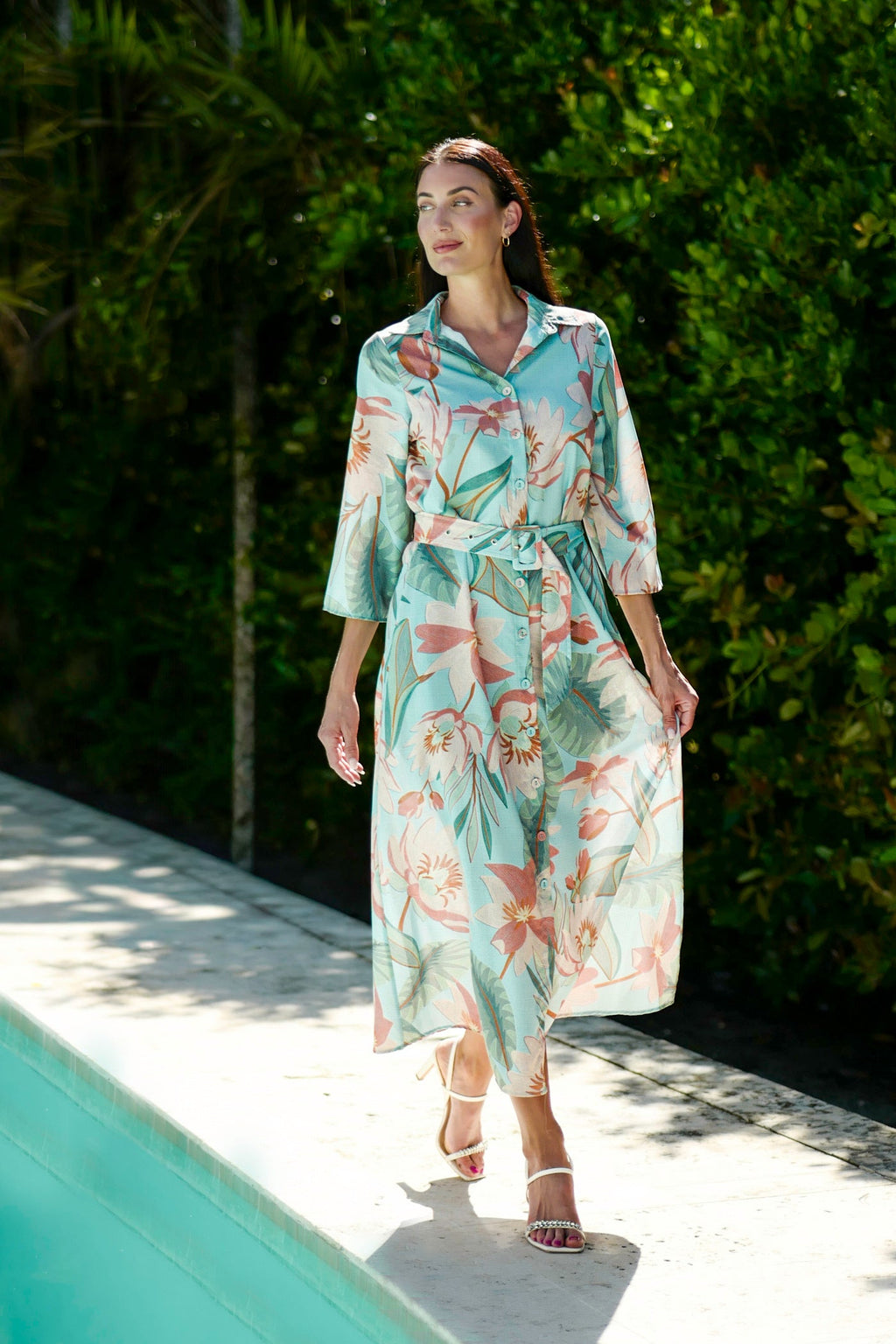 Marrakech Dress Rain Garden