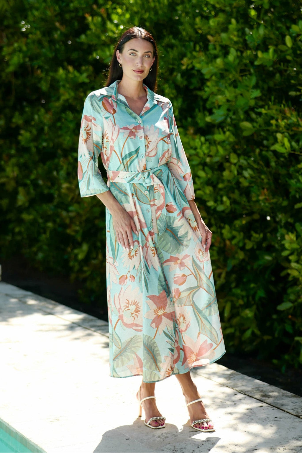 Marrakech Dress Rain Garden