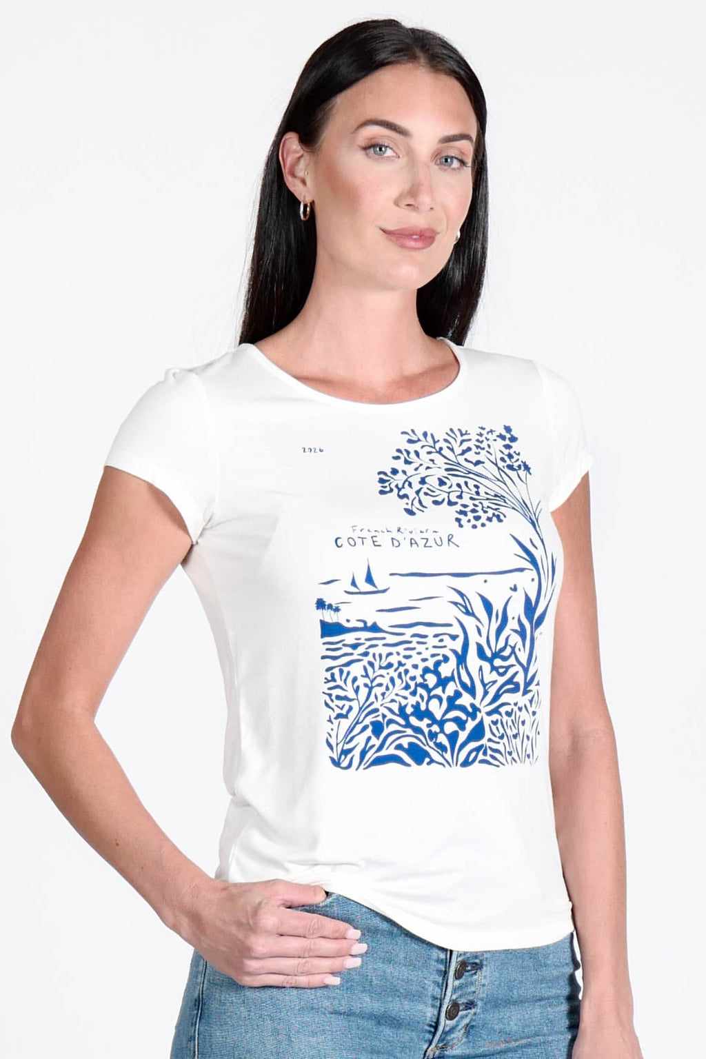 Cote D'Azur T-Shirt - Print #1