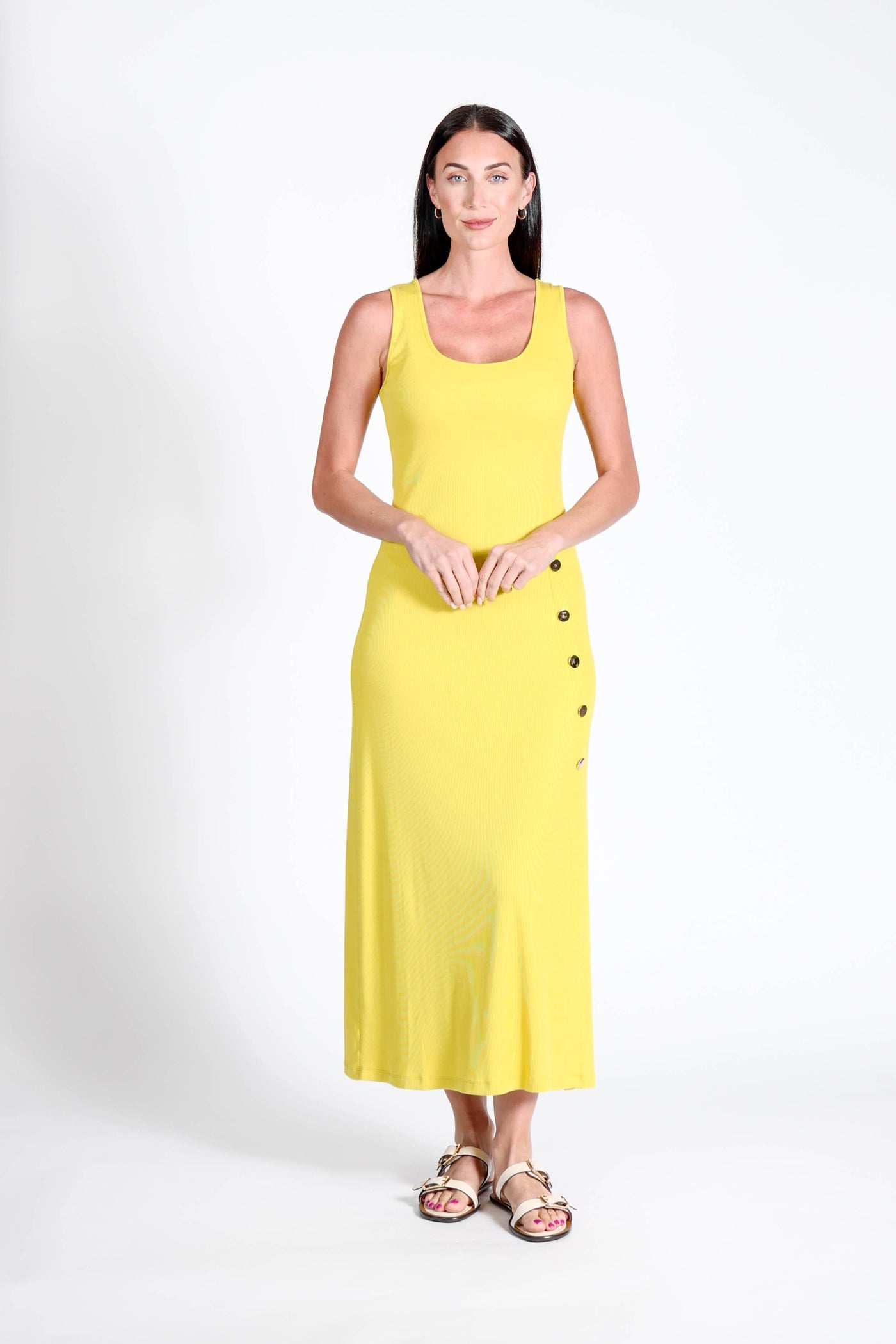Keystone Dress Mustard