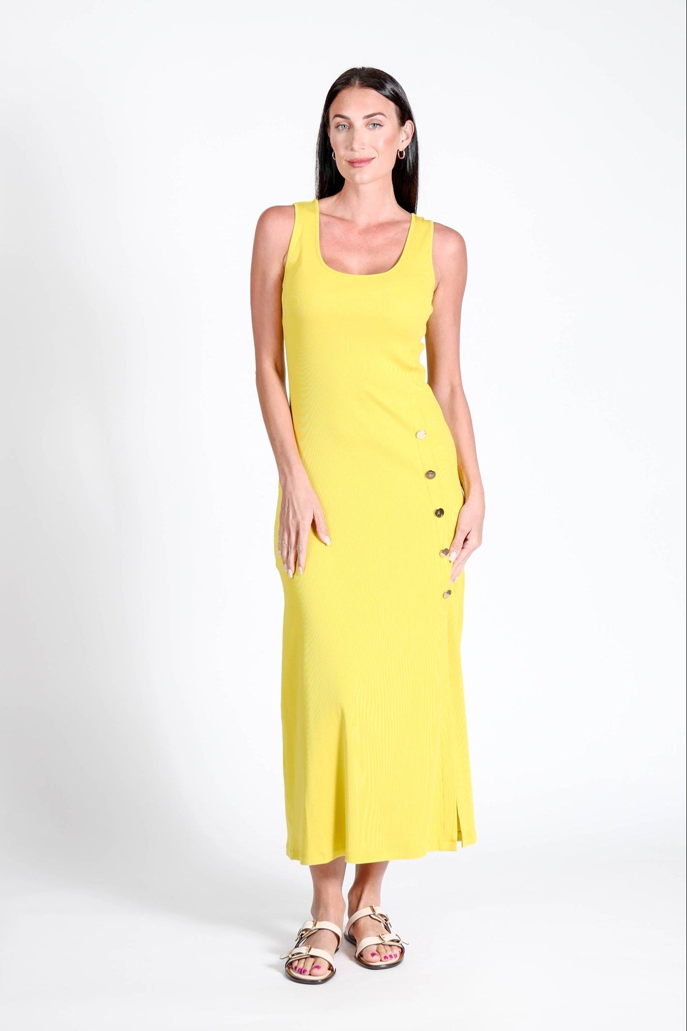 Keystone Dress Mustard