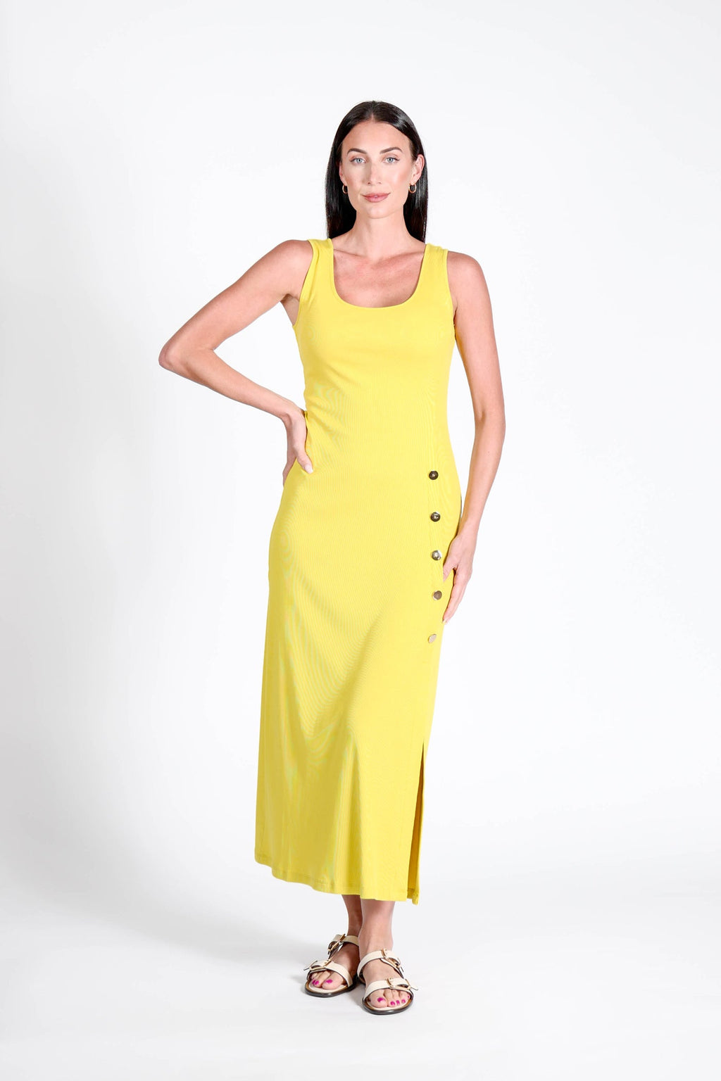 Keystone Dress Mustard