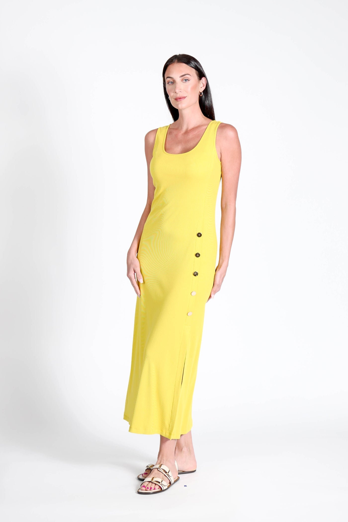 Keystone Dress Mustard