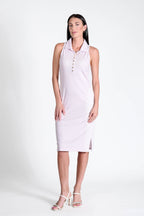 Court Dress Sleeveless Lavender