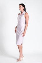 Court Dress Sleeveless Lavender