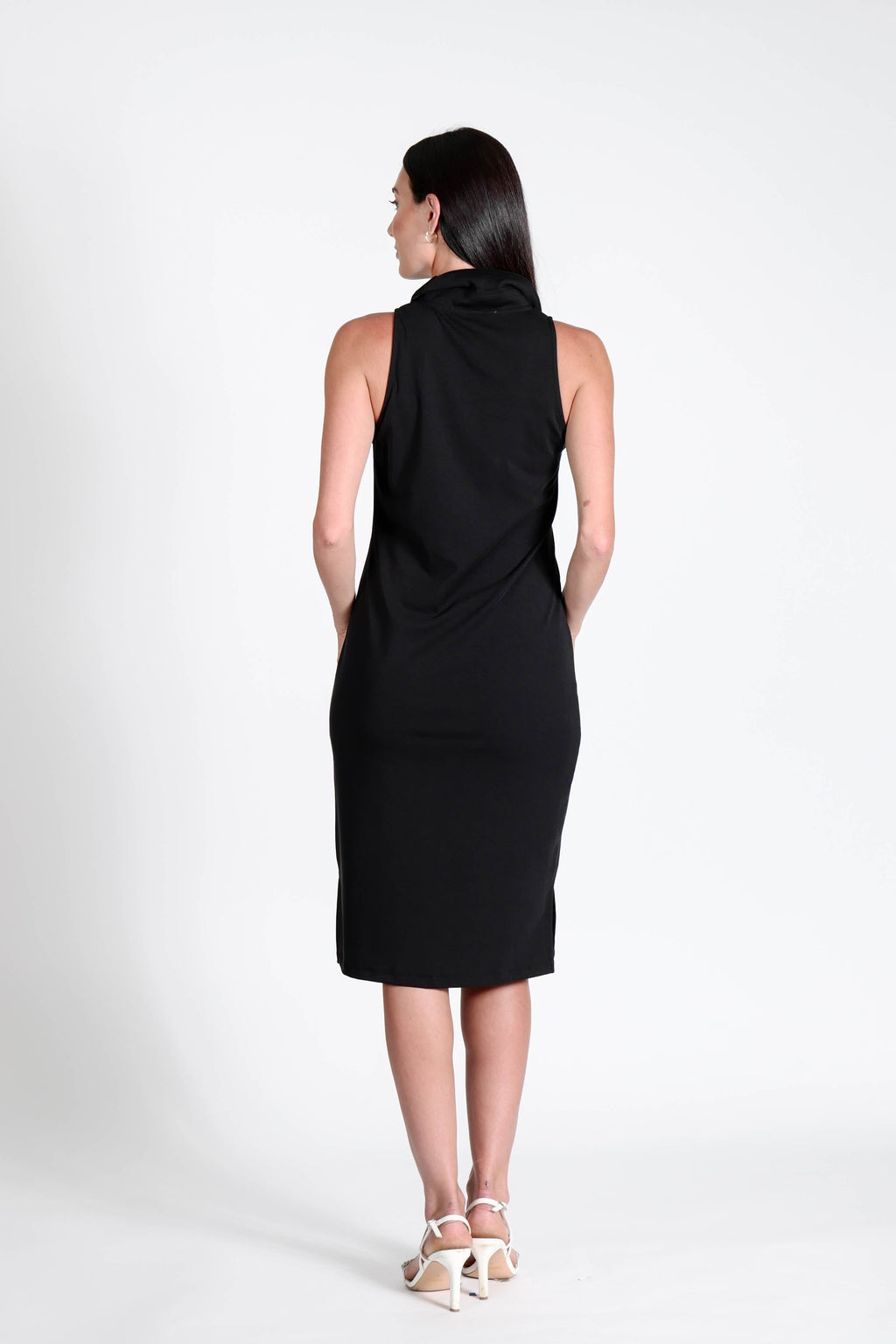 Court Dress Sleeveless Black