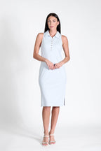 Court Dress Sleeveless Sky