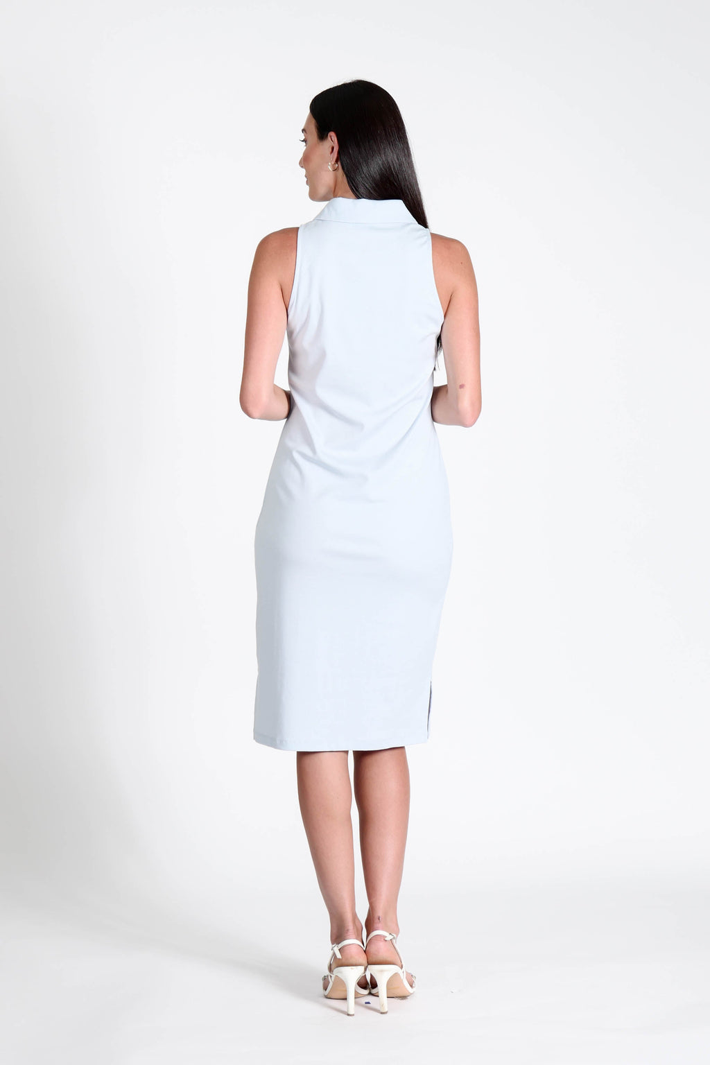 Court Dress Sleeveless Sky