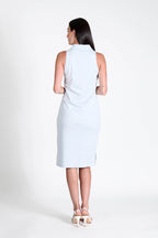 Court Dress Sleeveless Sky
