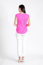 Reena Top Fuchsia